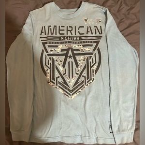 American Fighter Medium crewneck long sleeve shirt